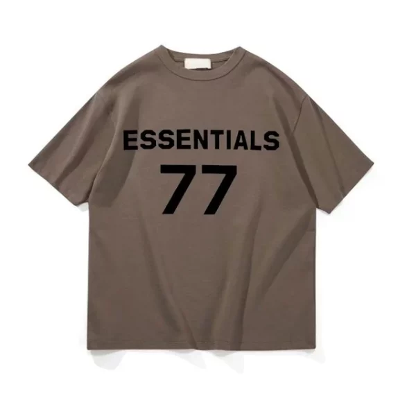 ESSENTIALS letter printing high quality cotton t-shirt for women and men t-shirt luxury