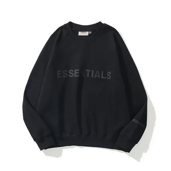 Essentials Hoodie Men s and Women s Sweatshirt Reflective Letter Printed Flee