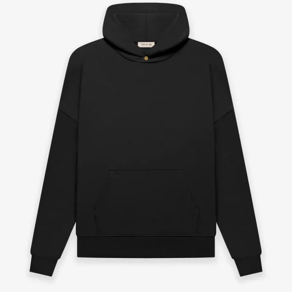 FGE50 004AFLC ETERNAL FLEECE HOODIE BLACK